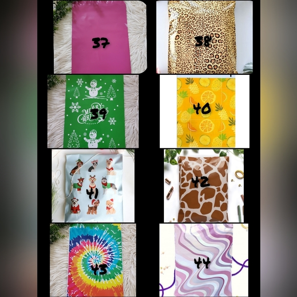 100 10X13 PICK YOUR OWN DESIGN POLY MAILER - Picture 6 of 6